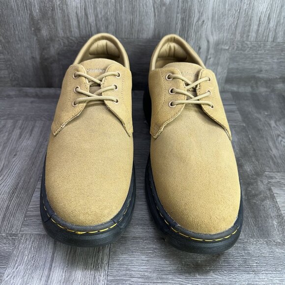 Dr. Martens Crewson Lo Men's size 13 Wheat Suede Oxford Shoes - Picture 4 of 8